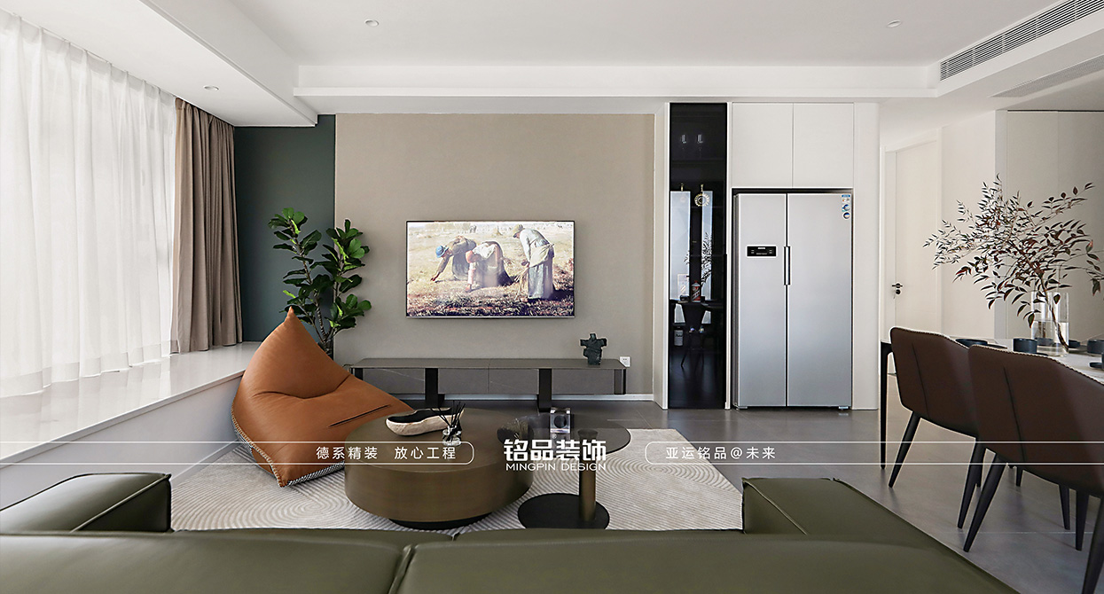 诸暨白云山庄——三居室现代装修