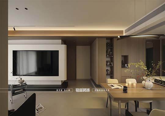 诸暨开化府——三居室现代意式装修案例