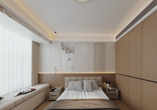 诸暨瀚江府——三居室现代轻奢装修