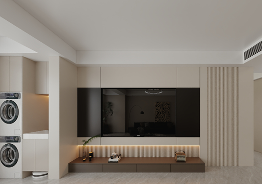 诸暨海亮御园——三居室现代简约装修